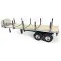 Hercul 1/14 2Axle RC Tractor Flatbed Semi Trailer Truck for DIY TMY Model Hercul 1/14 2Axle RC Tractor Flatbed Semi Trailer Truck for DIY TMY Model