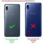 Compatible with Samsung Galaxy A10e SM-A102 - Aluminum Metal Hybrid Phone Case with Stand - ZY0 Gray
