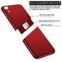 Case for iPhone XR,Ultra Thin Magnetic Phone Case for Magnet Car Phone Holder with Invisible Built-in Metal Plate,Soft TPU Shockproof Anti-Scratch Protective Cover for iPhone XR(2018) 6.1[Red]