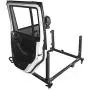 Hooke Road Door Hanger Storage Rack Movable Cart Door Holder Sliding Bracket Compatible with Jeep Wrangler JK JL & Gladiator JT 2007-2021 Hooke Road Door Hanger Storage Rack Movable Cart Door Holder Sliding Bracket Compatible with Jeep Wrangler JK JL & Gladiator JT 2007-2021
