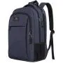 Laptop Backpack with USB Charging Port,Slim Travel Backpack with Laptop Compartment for Men and Women,Water Resistant College School BookBag Computer Bag for Girls and Boys Fits 15.6 In Laptop, Blue Laptop Backpack with USB Charging Port,Slim Travel Backpack with Laptop Compartment for Men and Women,Water Resistant College School BookBag Computer Bag for Girls and Boys Fits 15.6 In Laptop, Blue