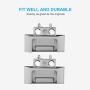 Solo 3 Replacement Parts Hinge Wireless Accessories Repair Kit Compatible with Beats by Dre A1796 Solo 3.0 Wireless Headphones (Sliver)