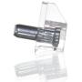 RamPro 12 Pieces Steel Shelf Support Peg Clip Set - Shelf Pins Clear Shelf Support Pegs for Cabinet Furniture, Steel Cabinet Clips Book Shelves Holder Steel pin Shelf Support Pegs