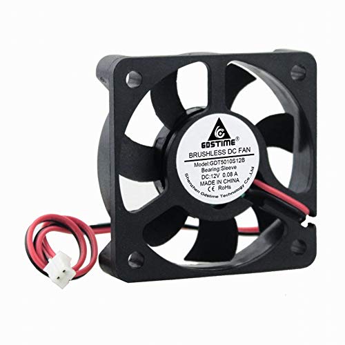 Gdstime 50x50x10mm 50mm 12v Dc Brushless Cooling Fan 2 inch Gdstime 50x50x10mm 50mm 12v Dc Brushless Cooling Fan 2 inch