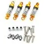 Useller Full Metal Shock Absorber Damper Upgrade Accessories for K969 K979 K989 K999 P929 P939 1/28 RC Car Parts,Yellow