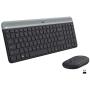 Logitech MK470 Slim Wireless Combo - Graphite