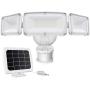 LEPOWER 1600LM LED Solar Security Lights Motion Outdoor, Super Bright Solar Motion Sensor Light, 5500K White Light, IP65 Waterproof Outdoor Flood Solar Lights with 3 Adjustable Head for Yard, Garage