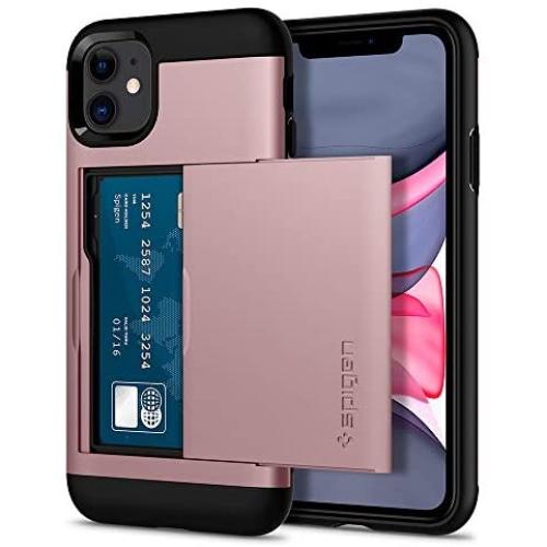 Spigen Slim Armor CS Designed for iPhone 11 Case (2019) - Rose Gold