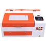 TEN-HIGH CO2 engrave Machine, 40W 300x400mm Laser Engraving Machine with Exhaust Fan USB Port