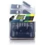 Zipper Slider Repair Replacement Kits for Conceal (2sets) & Metal (2sets) Zipper - Chain Width No.5 (15/64 inch, 6.0mm) or No.6 (16/64 inch, 6.5mm) - Godo Zippy Set2B Zipper Slider Repair Replacement Kits for Conceal (2sets) & Metal (2sets) Zipper - Chain Width No.5 (15/64 inch, 6.0mm) or No.6 (16/64 inch, 6.5mm) - Godo Zippy Set2B