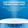 Vicks Filter-Free Ultrasonic Cool Mist Humidifier, Medium Room, 1.2 Gallon Tank – Visible Cool Mist Humidifier for Baby, Kids and Adult Rooms, Bedrooms and More, Works with Vicks VapoPads