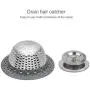 LEKEYE Drain Hair Catcher/Bathtub Drain Cover/Drain Protector for Pop-Up & Regular Drains(Patented Product) LEKEYE Drain Hair Catcher/Bathtub Drain Cover/Drain Protector for Pop-Up & Regular Drains(Patented Product)