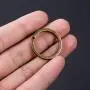 Lind Kitchen 10pcs Bronze Flat Key Ring DIY Keychain Accessories Metal Key Split Ring Diameter 25mm Lind Kitchen 10pcs Bronze Flat Key Ring DIY Keychain Accessories Metal Key Split Ring Diameter 25mm