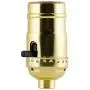 GE, Brushed Gold, 52205, 1 Pack, Lamp Socket with Push ON/OFF, Medium Base, DIY Project, UL Listed GE, Brushed Gold, 52205, 1 Pack, Lamp Socket with Push ON/OFF, Medium Base, DIY Project, UL Listed