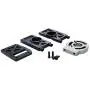 Flameer Aluminum Alloy Motor & Diff Mount Plate Upgrade Parts for 1:8 RC Truck Buggy