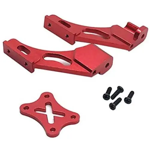 koolsoo RC Car Tail Attachment Parts Set for WLTOYS 144001 1:14 - Red koolsoo RC Car Tail Attachment Parts Set for WLTOYS 144001 1:14 - Red