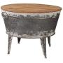 Signature Design by Ashley - Shellmond Accent Cocktail Table with Storage - Farmhouse - Wood/Metal
