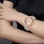 TOTOUTHS Compatible with Samsung Galaxy 42mm/Galaxy Watch 3 41mm Band Women Bracelet Replacement for Galaxy Active 2 40mm 44mm/Gear S2 Classic/Gear Sport Metal Strap Wristband 20mm (Rose Gold+Silver) TOTOUTHS Compatible with Samsung Galaxy 42mm/Galaxy Watch 3 41mm Band Women Bracelet Replacement for Galaxy Active 2 40mm 44mm/Gear S2 Classic/Gear Sport Metal Strap Wristband 20mm (Rose Gold+Silver)