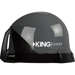 KING VQ4100 Quest Portable/Roof Mountable Satellite TV Antenna (for use with DIRECTV)