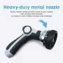 Besiter Garden Hose Nozzle, Metal Spray Nozzle High Pressure, 8 Patterns Thumb Control Besiter Garden Hose Nozzle, Metal Spray Nozzle High Pressure, 8 Patterns Thumb Control