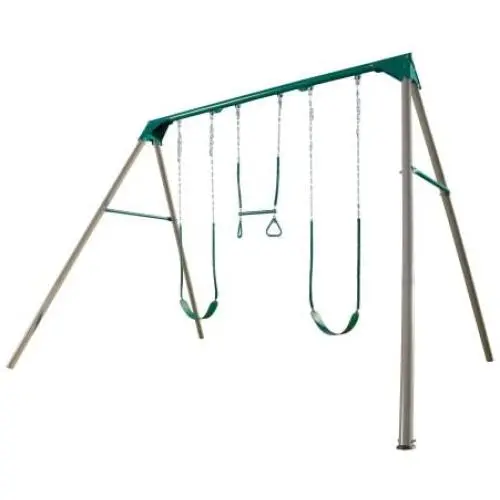 Lifetime Heavy Duty A-Frame Metal Swing Set Lifetime Heavy Duty A-Frame Metal Swing Set