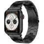 LDFAS Compatible for Apple Watch Band 40mm 38mm, Titanium Metal Watch Bands with Enhanced Durability Version Compatible for Apple Watch SE, Apple Watch Series 6/5/4/3 Smartwatch, Black