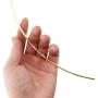 WFPLUS 2 Pieces 14 Inch Large Metal Floral Hoops Wreath, Gold Macrame Hoop Rings Dream Catcher Metal Rings for Making Wedding Wreath Decor and DIY Macrame Wall Hanging Craft