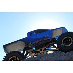 Redcat Racing Everest-10 Electric Rock Crawler with Waterproof Electronics, 2.4Ghz Radio Control (1/10 Scale), Blue/Black