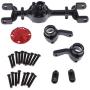 LoveinDIY Metal Front Axle Housing Assembly Kit Spare Parts for WPL B14/B24/B16/B36/C14/C24/C34 RC Car Accessories