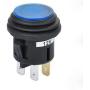 BONATECH 12V 20A Round Toggle Switches Power Metal Push Button Toggle Switch Socket Plug Latching Black Shell On-Off Control for Car Truck Race Cars RV