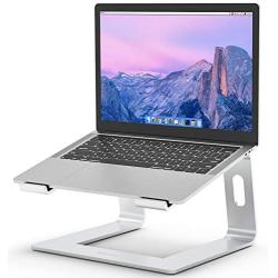 BESIGN LS03 Aluminum Laptop Stand, Ergonomic Detachable Computer Stand, Riser Holder Notebook Stand Compatible with Air, Pro, Dell, HP, Lenovo More 10-15.6'' Laptops, Silver