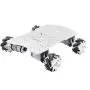 Moebius Metal Mecanum Omni Wheel Robot Car Kit with 4pcs DC 12V Speed Encoder Motor, 4WD Robot Platform Chassis Maximum Load 15KG for Arduino/ Raspberry Pi DIY STEM Educational Competition