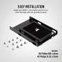 Corsair Dual SSD Mounting Bracket 3.5'' CSSD-BRKT2, Black