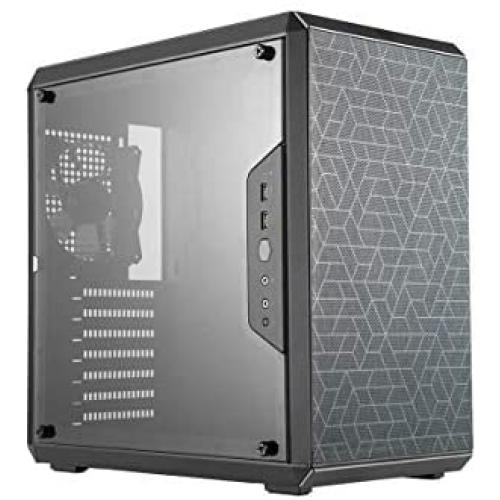 Cooler Master MasterBox Q500L Micro-ATX Tower with ATX Motherboard Support, Magnetic Dust Filter, Transparent Acrylic Side Panel, Adjustable I/O & Fully Ventilated Airflow