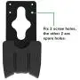 Gardzen 2-Pack Steel Wall-Mounted Heavy Duty Garden Hose Holder, Car Hose Holder, Carrier, Support for Garden Hose Hanger, with A Front Groove for Holding Spray Nozzle