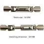 Upgrade Parts Accessories Metal Alloy Drive Shaft Spare Part for Fayee FY004 1/16 6WD RC Car Truck Upgrade Parts Accessories Metal Alloy Drive Shaft Spare Part for Fayee FY004 1/16 6WD RC Car Truck
