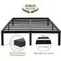 45MinST 18 Inch Maximum Storage Bed Frame/Reinforced Platform /3500lbs Heavy Duty/Easy Assembly/ Mattress Foundation/Steel Slat/Noise Free, Queen 45MinST 18 Inch Maximum Storage Bed Frame/Reinforced Platform /3500lbs Heavy Duty/Easy Assembly/ Mattress Foundation/Steel Slat/Noise Free, Queen