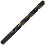 Drill America 29 Piece Heavy Duty High Speed Steel Drill Bit Set with Black and Gold Finish in Metal Case (1/16'' - 1/2'' x 64ths), KFD Series