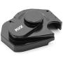 KYX Racing Alloy CNC Machined Transmission Cover Gearbox Housing Plate Gearbox Shell Cover Upgrades Parts Accessories for 1/24th Scale RC Crawler Car Axial SCX24 Deadbolt
