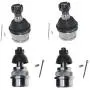 MILLION PARTS 4Pc Front Suspension Kit Upper & Lower Ball Joints Assembly for 2007 2008 2009 2010 2011 2012 2013 2014 Jeep Wrangler 1999 2000 2001 2002 2003 2004 Jeep Cherokee MILLION PARTS 4Pc Front Suspension Kit Upper & Lower Ball Joints Assembly for 2007 2008 2009 2010 2011 2012 2013 2014 Jeep Wrangler 1999 2000 2001 2002 2003 2004 Jeep Cherokee