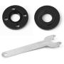 Gadgetool 4.5'' 5'' 5/8-11 Angle Grinder Wrench Spanner Metal Lock Nut fits for Dewalt Milwaukee Makita 193465-4 Bosch Black & Decker Ryobi