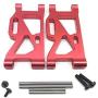 Gravo Metal Steering Swing Arm Base C Rear Hub Seat Assembly Upgrade Parts for Wltoys 144001 1/14 RC Car,Red