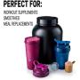 BlenderBottle Classic Shaker Bottle Perfect for Protein Shakes and Pre Workout, 28-Ounce, Clear/Black