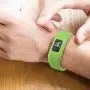 Mosstek Bands Compatible with Garmin Vivofit 3/jr/jr 2, Soft Silicone Replacement Sport Wristbands for Kids Girls Boys Women Men Small Large