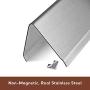 QuliMetal 7636 15.3 Inches Flavor Bars for Weber Spirit 300 E310 E320 E330 S310 S320 S330, Stainless Steel Grill Parts for Weber Spirit 300 Series Heat Plates (with Front Control Knobs), 16 GA
