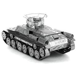 Metal Earth Fascinations MMS202 – 502464, Chi Ha Tank Construction Toy 2 Metal Board (Ages 14 +