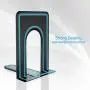 Umikk Bookends, Black Metal Nonskid Bookend Supports for Shelves Heavy Duty Books End, Office Book Stopper, 6 x 5 x 6 Inches, 6 Pieces (3 Pairs) (Black) Umikk Bookends, Black Metal Nonskid Bookend Supports for Shelves Heavy Duty Books End, Office Book Stopper, 6 x 5 x 6 Inches, 6 Pieces (3 Pairs) (Black)