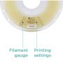 Polymaker PolyCast 3D Printer Filament, 2.85mm ± 0.05 mm, Designed for Investment Casting, Metal Casting, 750 g (1.65 lb) Spool, Natural Color …