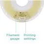 Polymaker PolyCast 3D Printer Filament, 2.85mm ± 0.05 mm, Designed for Investment Casting, Metal Casting, 750 g (1.65 lb) Spool, Natural Color …