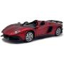 Lmoy 1:32 Scale Die-cast Super Sports Car Lambo Aventador J Pull Back Cabriolet Metal Model Toy Car with Light & Sound Gift for Children (red)